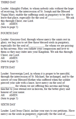 Nine-Day Novena Prayer For The Dead | RAYTISCH.NET